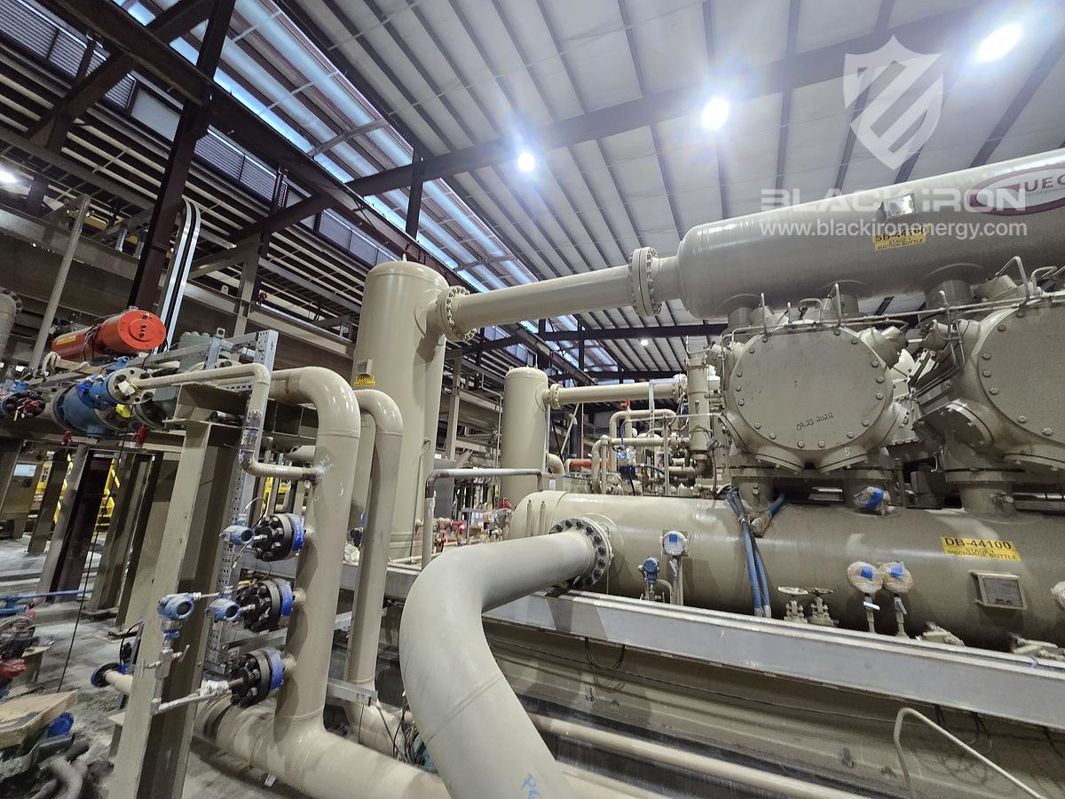 Used 5500 hp GE Electric Drive Ariel KBZ/6 4-Stage (1 of 4 Available)