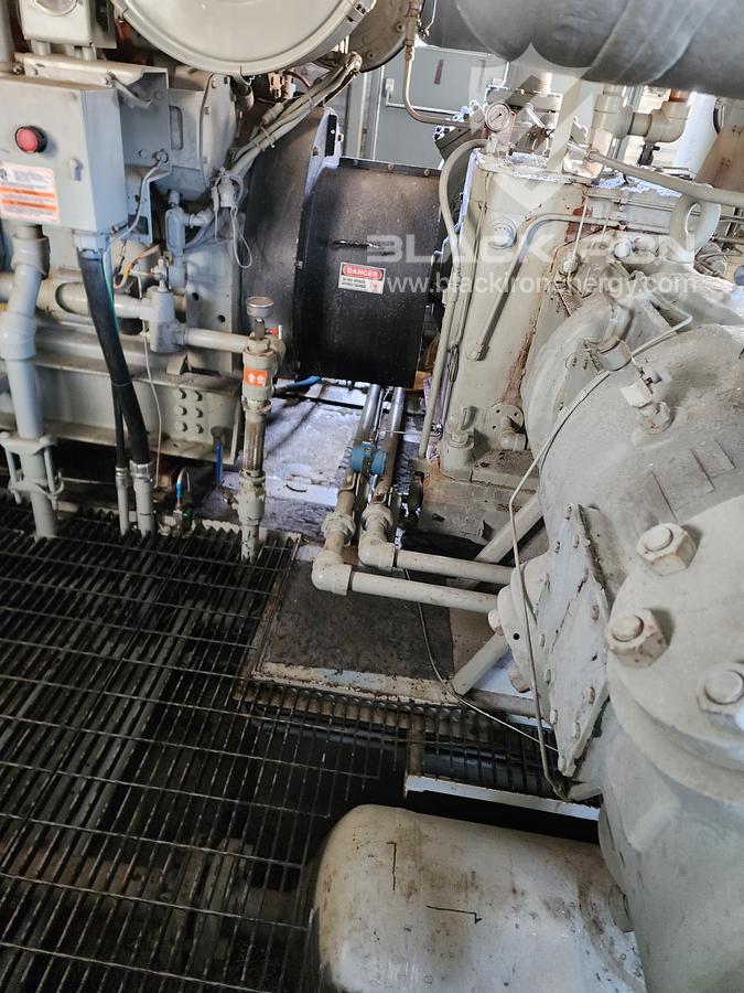 Used 1150 hp CAT G3516LE-A3 GE Gemini ES602 2-Stage Sour (1 of 2 Available)