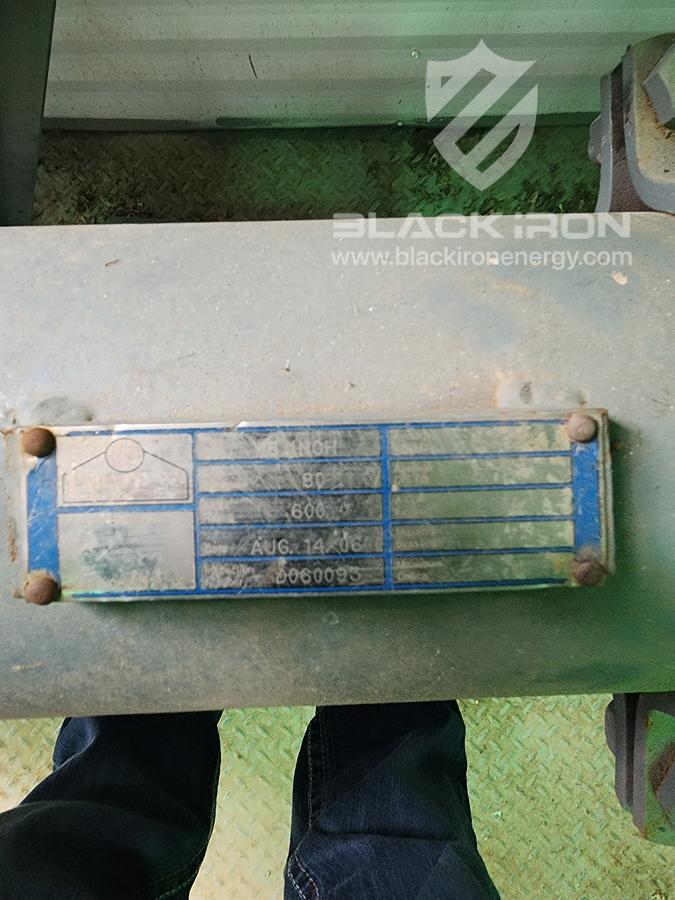 Used 60" OD x 20' S/S x 1450 psig MAWP 3-Phase Sour Separator