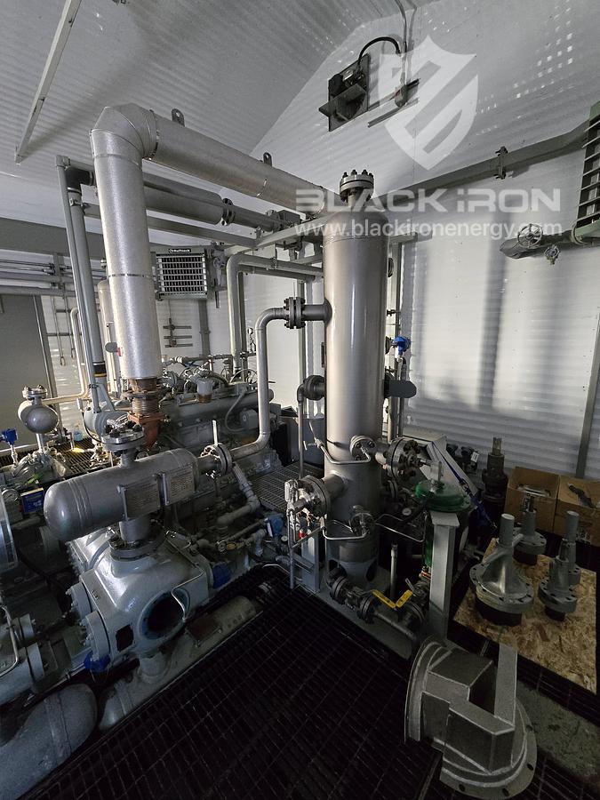 Used 169 hp Cat 3306TA Ariel JG4-4 Acid Gas Compressor