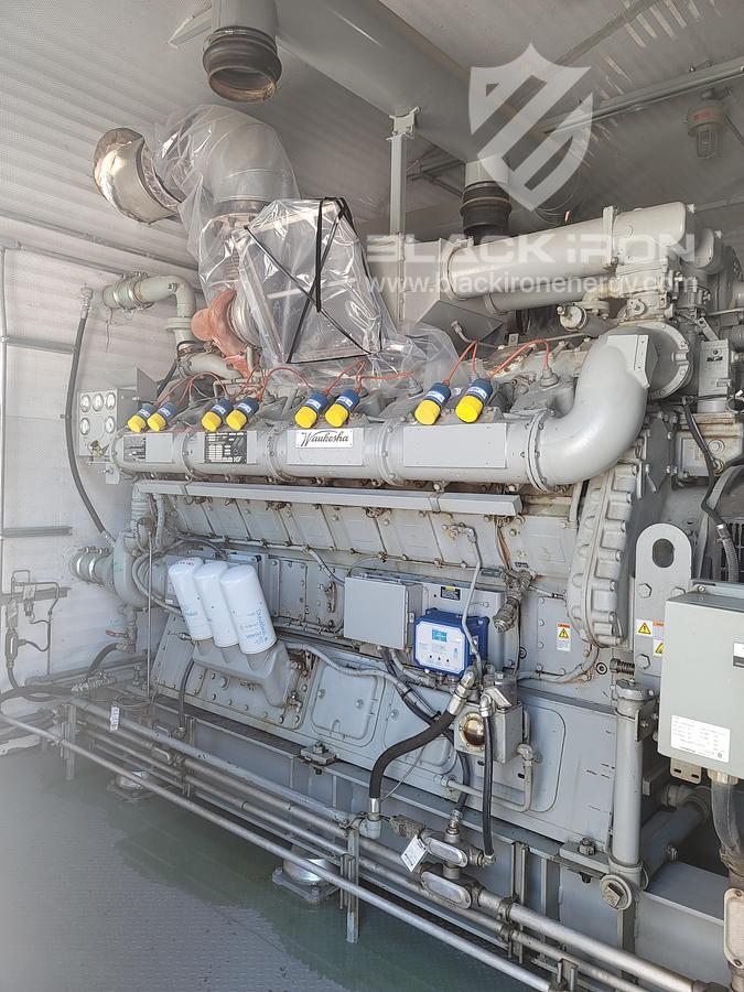 Used P48GL Dual Genset 700KW Nat Gas