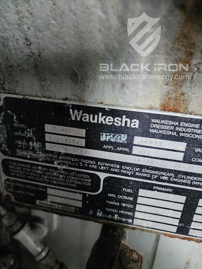 Used Wauk 7042 GSI, Ariel JGK4, Reciprocating 3Stage Sour