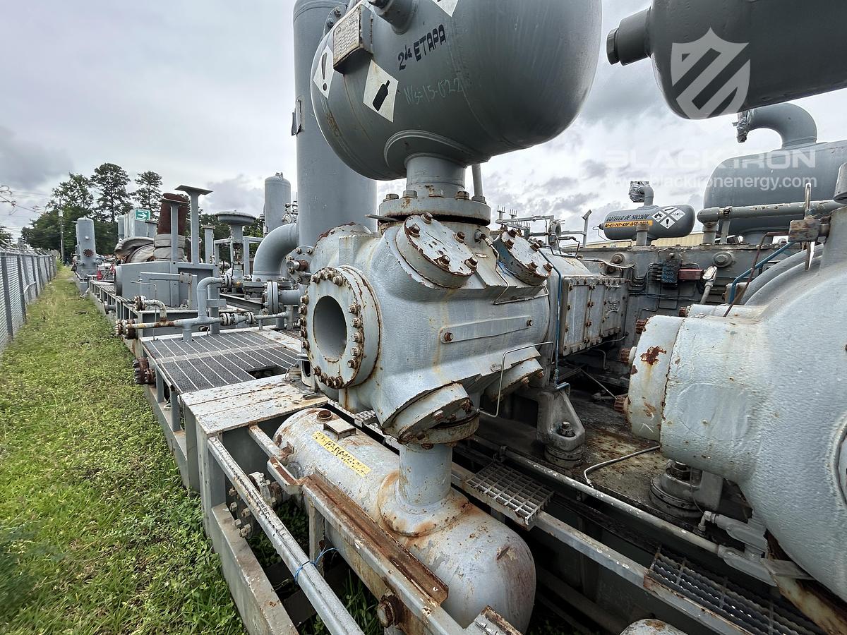 Used 2370 hp CAT 3608TA Ariel JGD/4 4-Stage Sour Recip Unit #090132