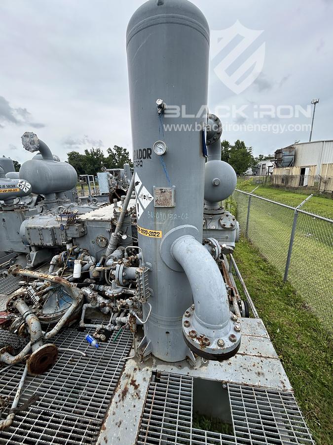 Used 2370 hp CAT 3608TA Ariel JGD/4 4-Stage Sour Recip Unit #090132
