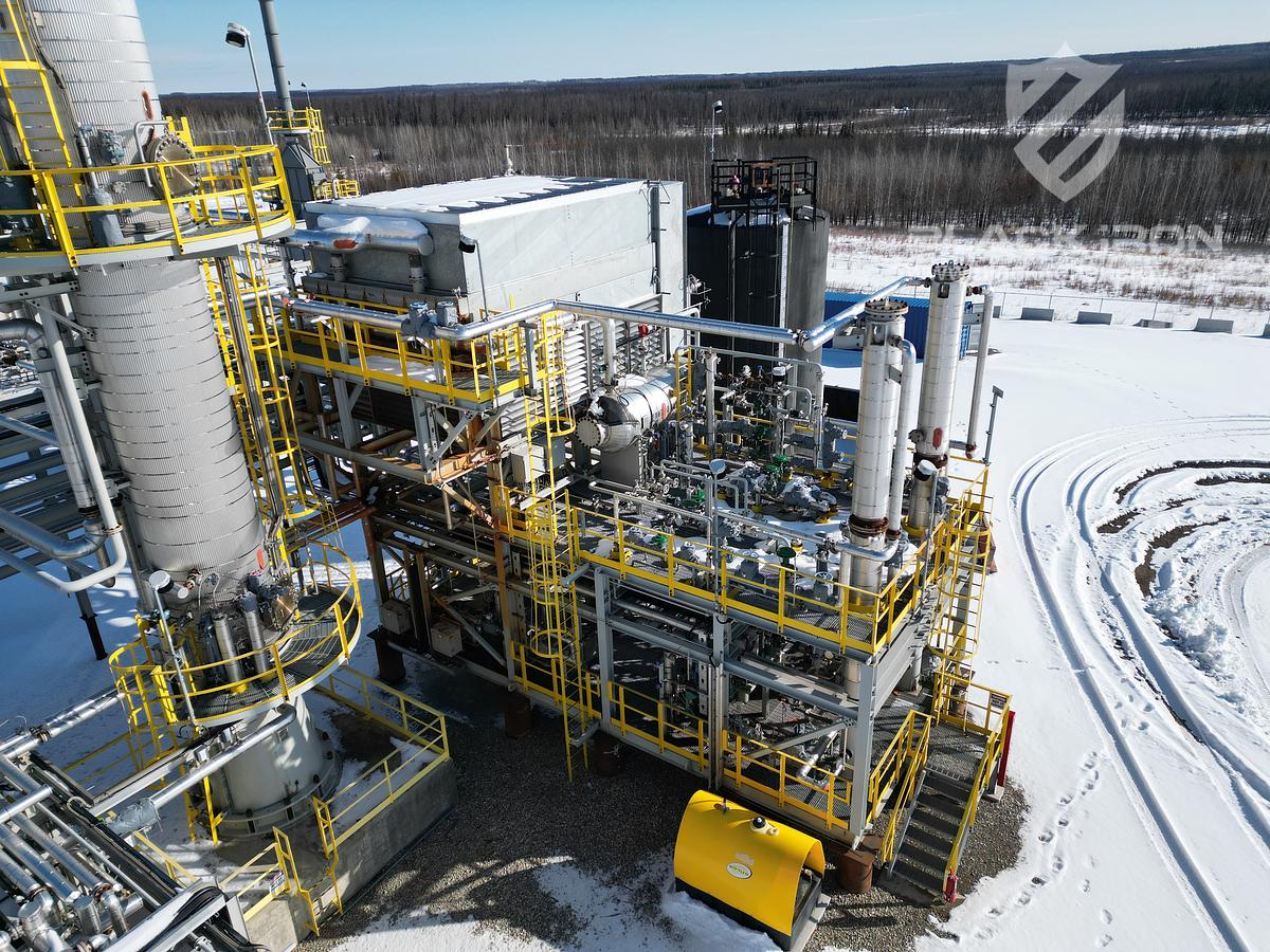 Used Crude Oil Frac Plant