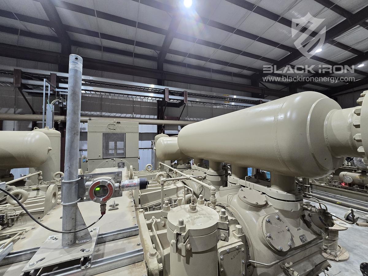 Used 5500 hp GE Electric Drive Ariel KBZ/6 4-Stage (1 of 4 Available)