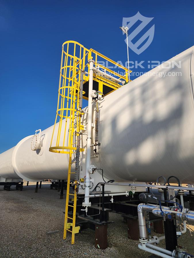 Used Qty. 2 - 60,000 USG x 250 psig MAWP Bullet