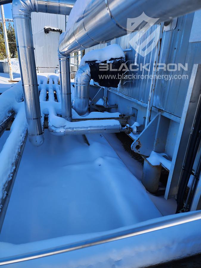 Used 36" Horizontal Sour Separator(1440 psi) with Blowcase(1650 psi)