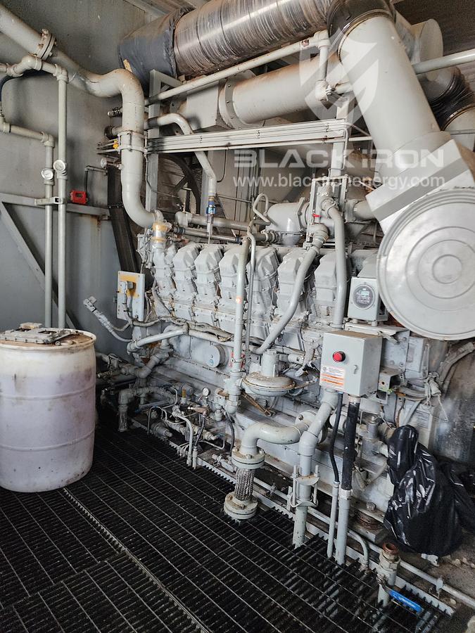 Used 1150 hp CAT G3516LE-A3 GE Gemini ES602 2-Stage Sour (1 of 2 Available)