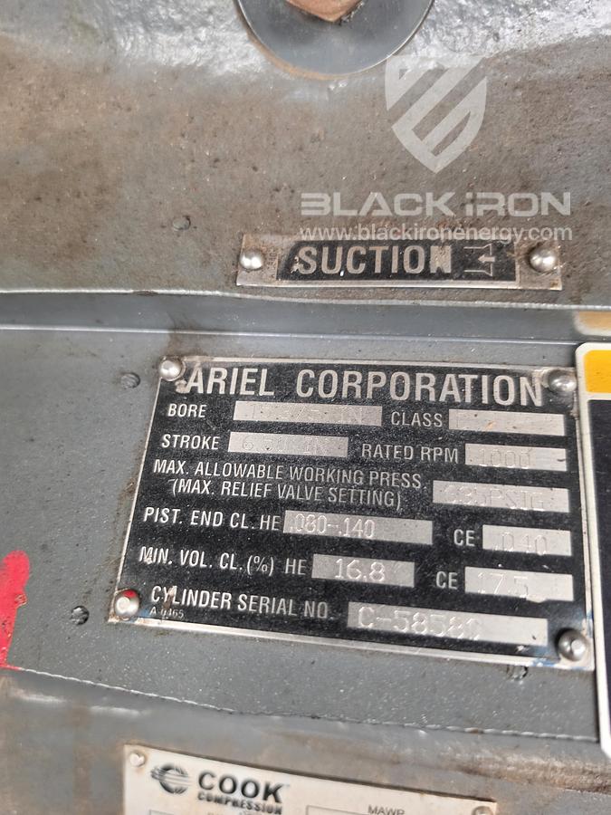Used (3) 4735 Hp CAT G3616-A3 JGC/6 3 Stage Sweet