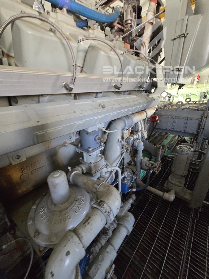 Used 1480 hp Waukesha L7042GSI Ariel JGK/4 2-Stage Sour Recip