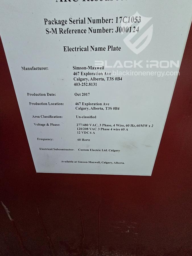 Used Dual 5.7L GM 40 kW Genset