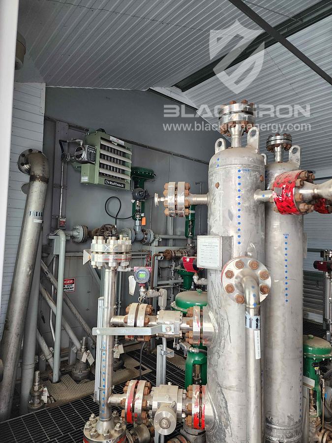 Used 400hp Ariel JGJ4, 5 Stage Acid Gas Compressor