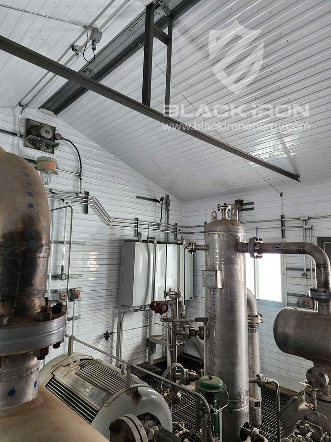 Used 400hp Ariel JGJ4, 5 Stage Acid Gas Compressor