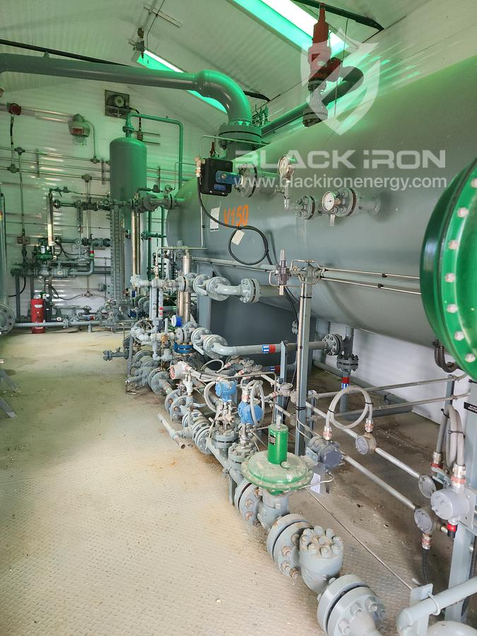 Used 60" OD x 20' S/S x 1450 psig MAWP 3-Phase Sour Separator