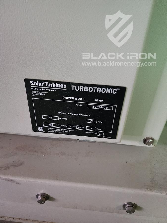 Used 15 MW Solar Titan T130 Gas Turbine Genset