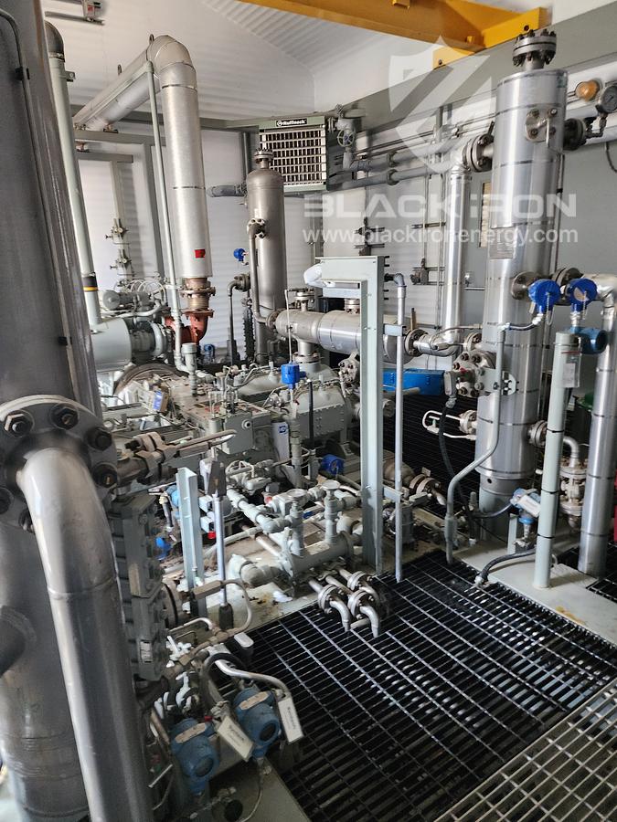 Used 169 hp Cat 3306TA Ariel JG4-4 Acid Gas Compressor