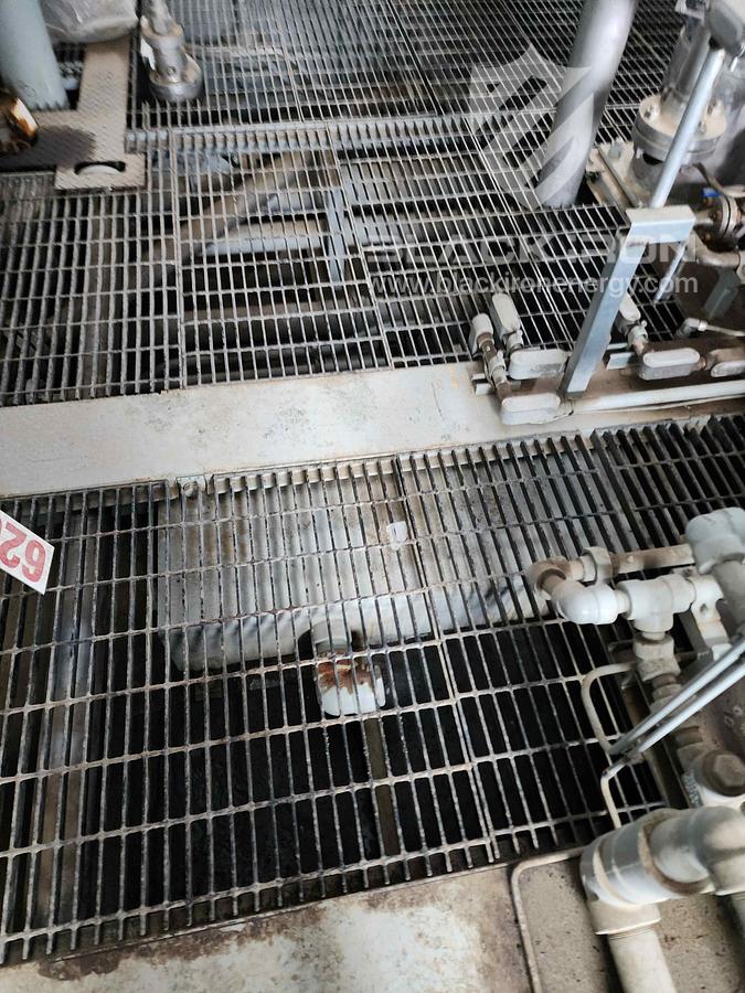Used 400hp Ariel JGJ4, 5 Stage Acid Gas Compressor