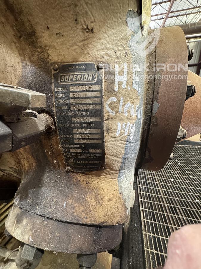 Used 2370Hp CAT 3608, Superior WH64 2 Stage Sour