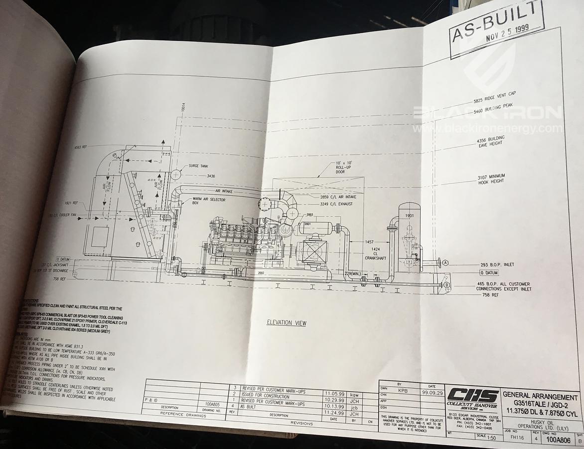 Used 3516 JGD-2 sour 2 stage
