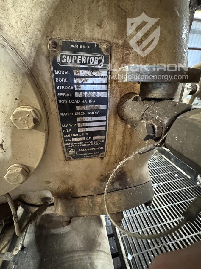 Used 2370Hp CAT 3608, Superior WH64 2 Stage Sour
