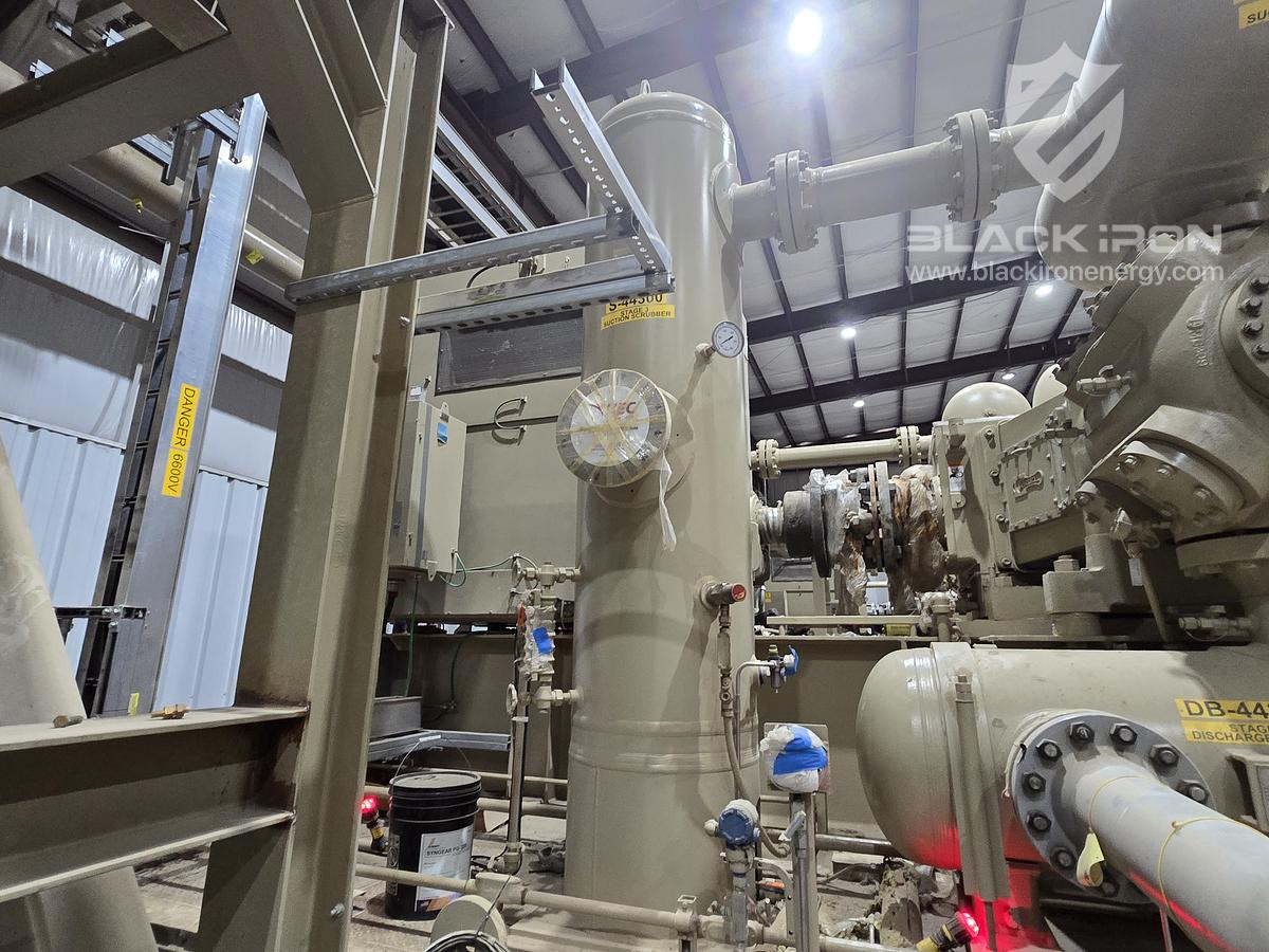 Used 5500 hp GE Electric Drive Ariel KBZ/6 4-Stage (1 of 4 Available)