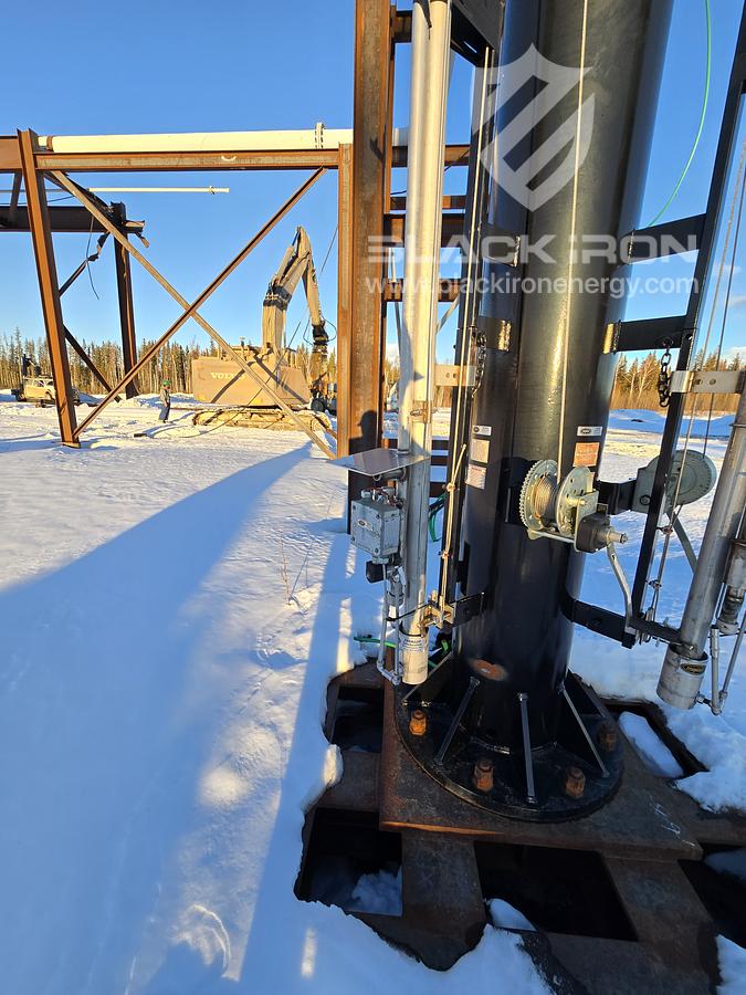 New Surplus 16" OD x 60' H Flare Stack