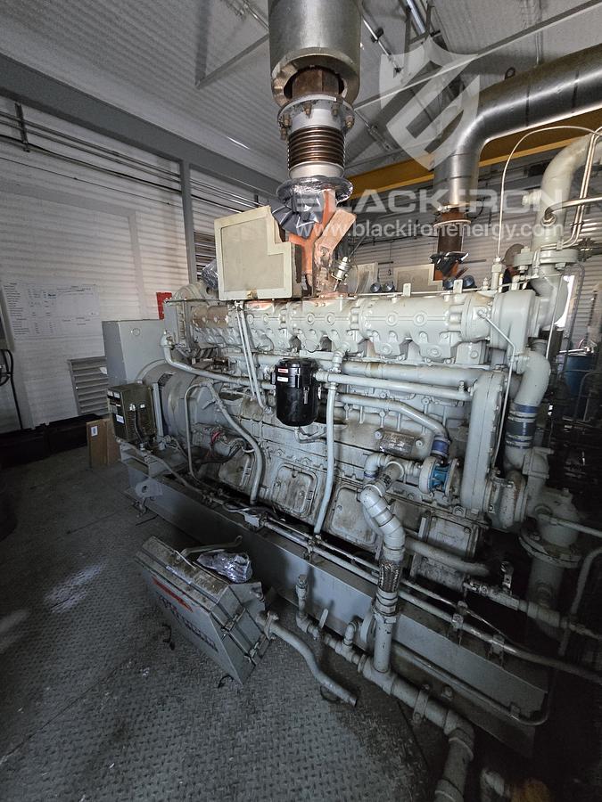 Used Dual Waukesha H24GL Marathon 350 kW Genset