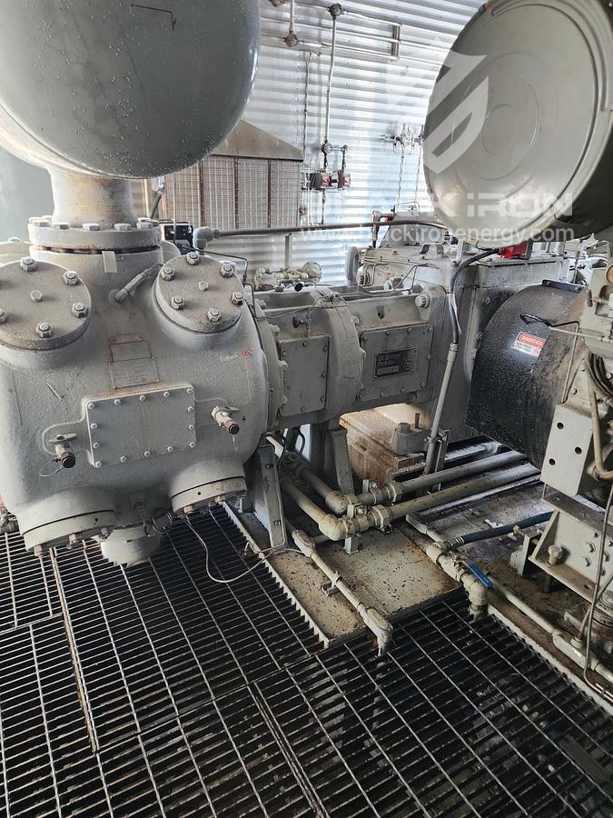 Used 1150 hp CAT G3516LE-A3 GE Gemini ES602 2-Stage Sour (1 of 2 Available)