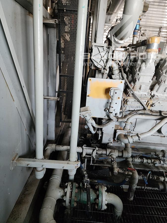 Used 1150 hp CAT G3516LE-A3 GE Gemini ES602 2-Stage Sour (1 of 2 Available)