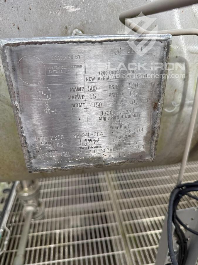 New Surplus 40 MMSCFD Cryogenic Plant