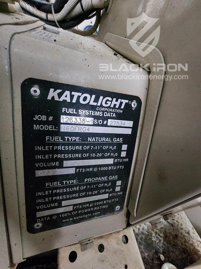 Used Dual 60kw Genset Package