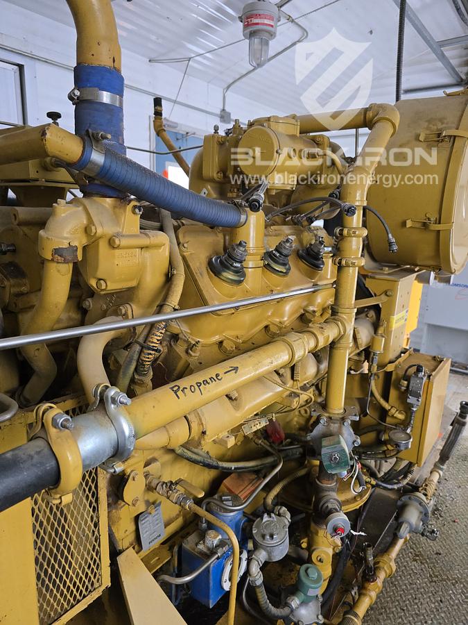 Used 375KW, Cat G3408, Nat Gas, 480/277V