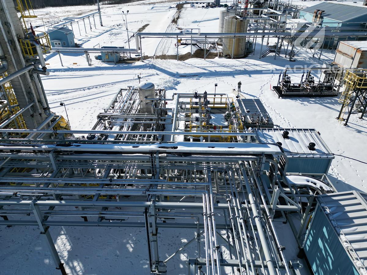 Used Crude Oil Frac Plant