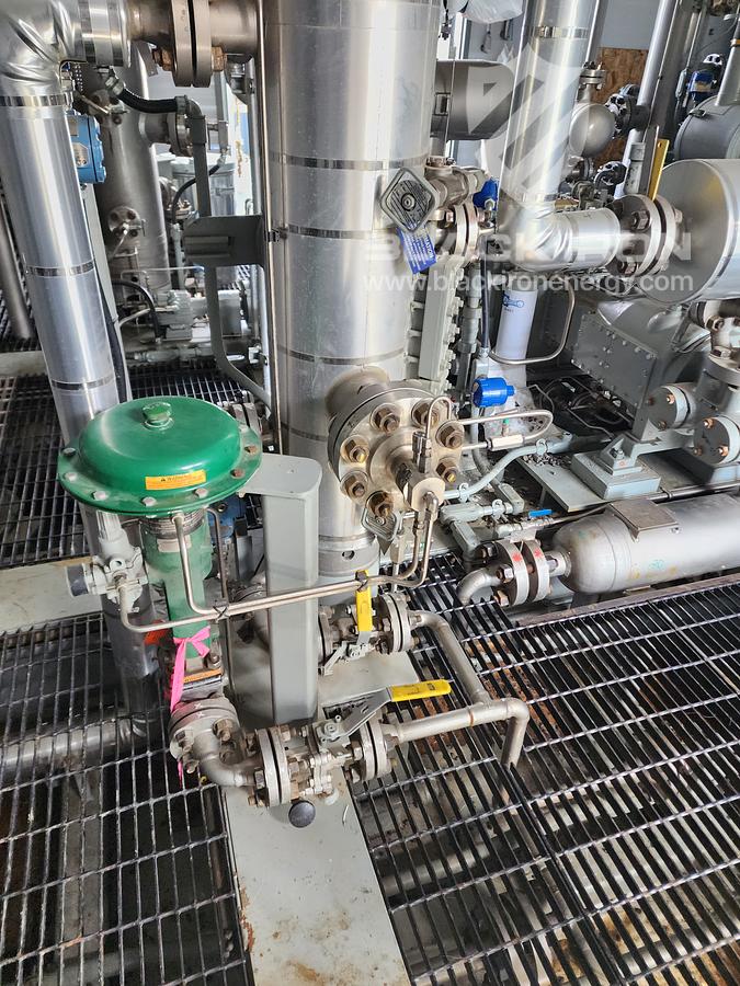 Used 169 hp Cat 3306TA Ariel JG4-4 Acid Gas Compressor