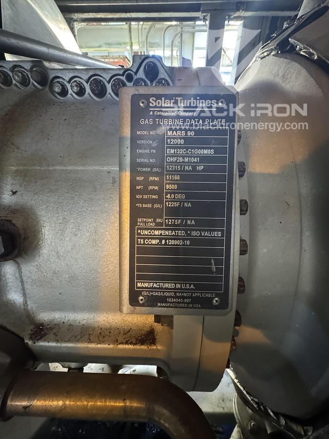 Used Mars 90 Compressor Turbine 2