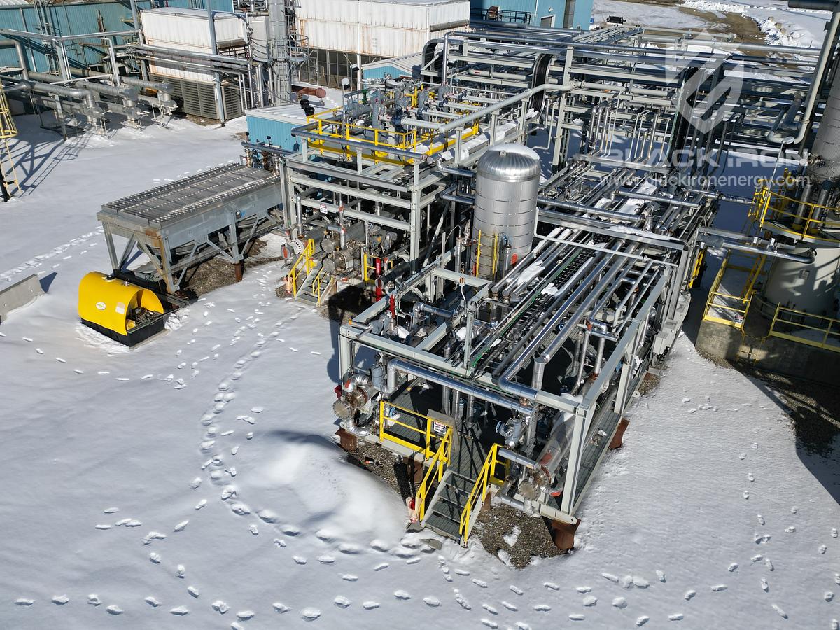 Used Crude Oil Frac Plant