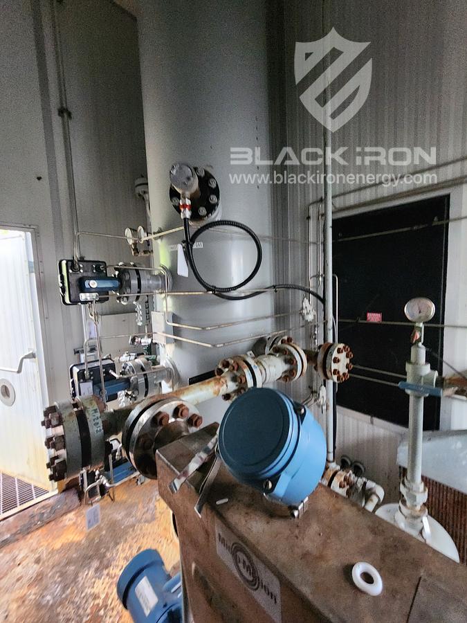 Used 30" x 10' Vertical Separator W/ 400BBL Tank and Coriolis Meter