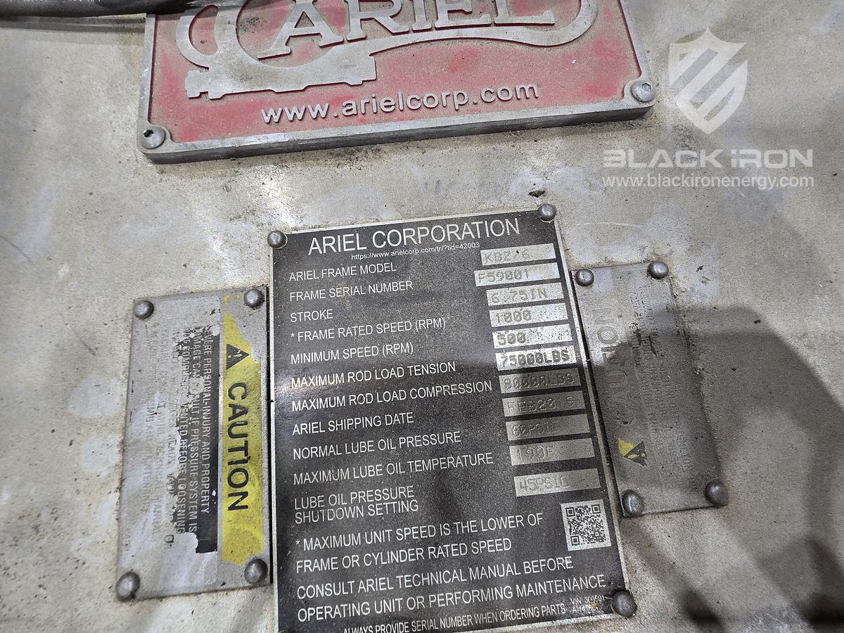 Used 5500 hp GE Electric Drive Ariel KBZ/6 4-Stage (1 of 4 Available)