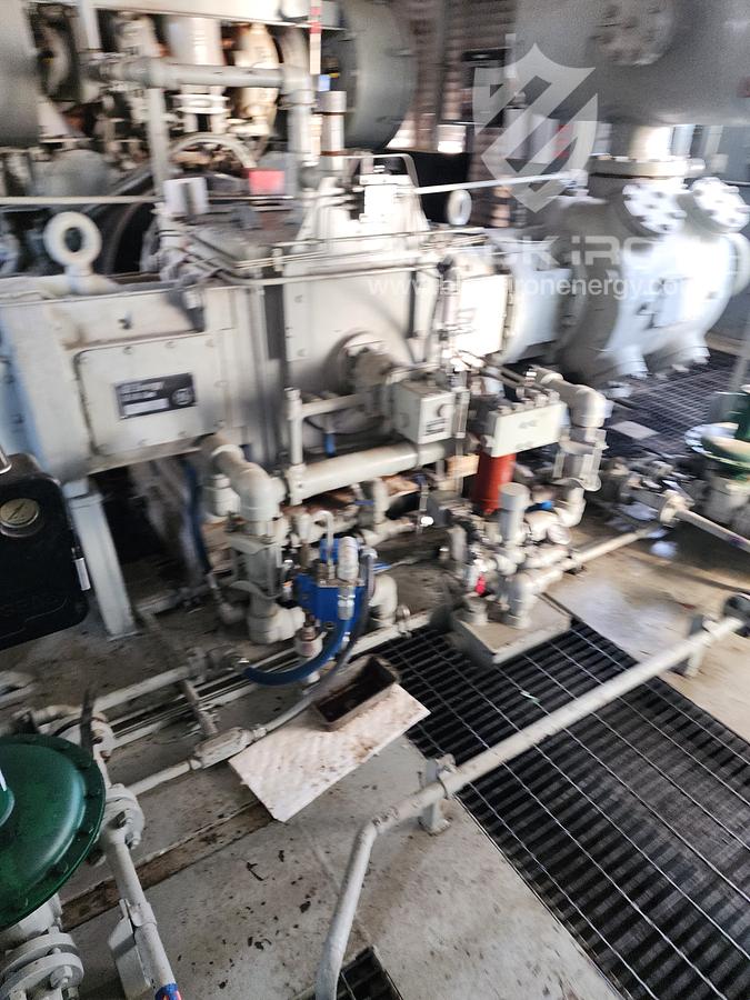 Used 1150 hp CAT G3516LE-A3 GE Gemini ES602 2-Stage Sour (1 of 2 Available)