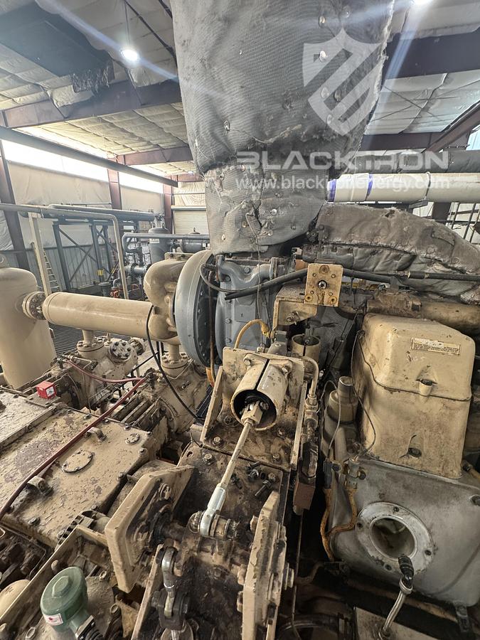 Used 2500 HP CAT G3608 2 Stage Sweet Gemini F117