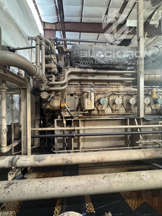 Used 2500 HP CAT G3608 2 Stage Sweet Gemini F117