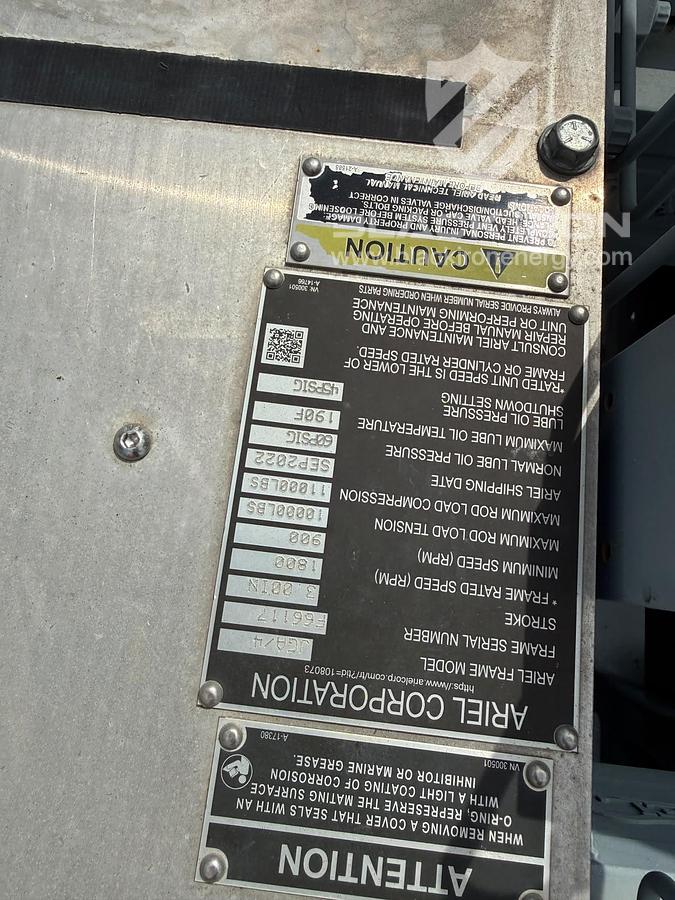 New Surplus 400 HP CAT EMD JGA/4 3 stage sweet