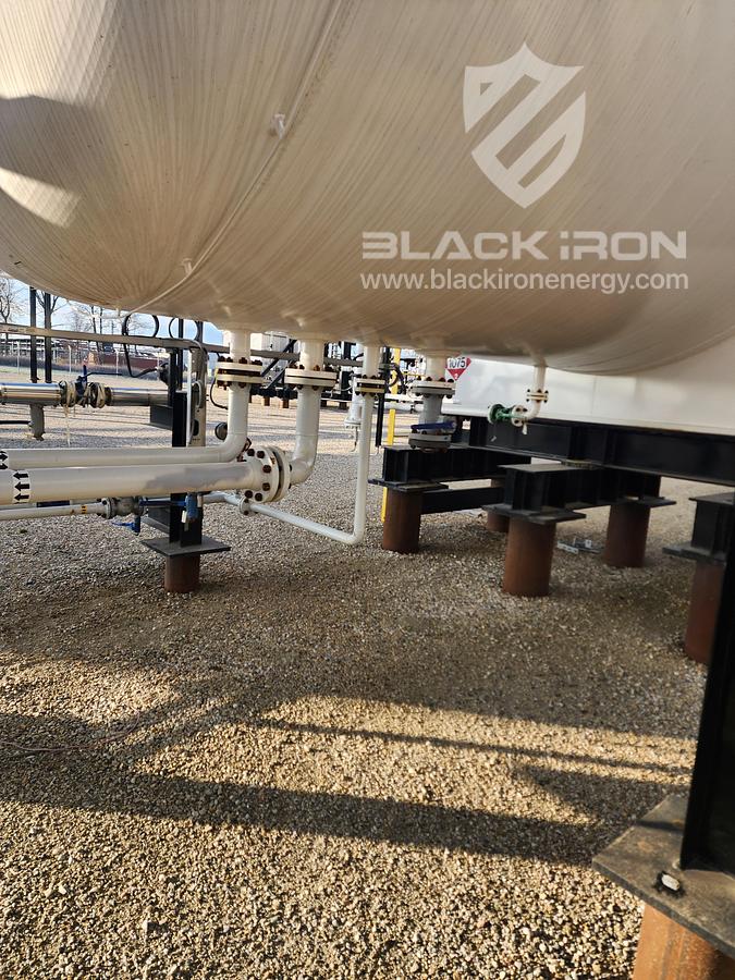 Used Qty. 2 - 60,000 USG x 250 psig MAWP Bullet