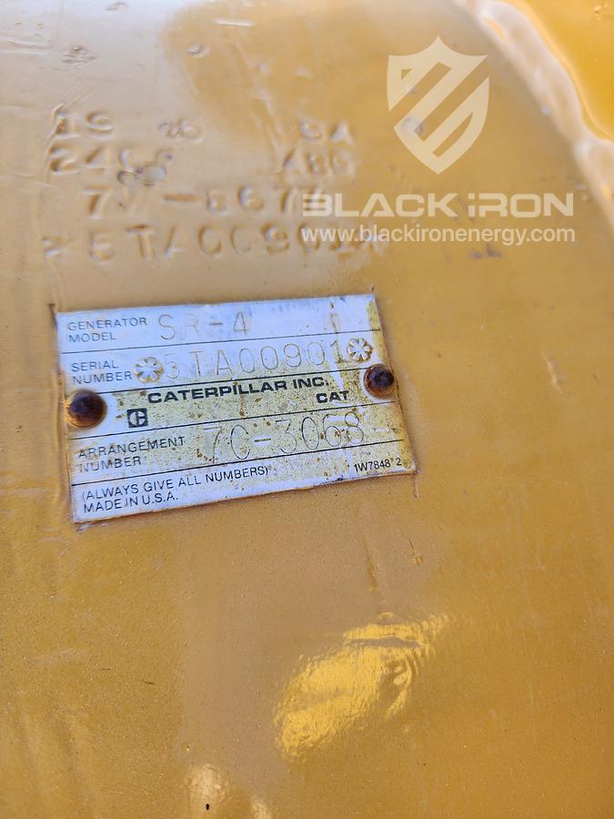 Used 570 KW CAT G3512 Genset