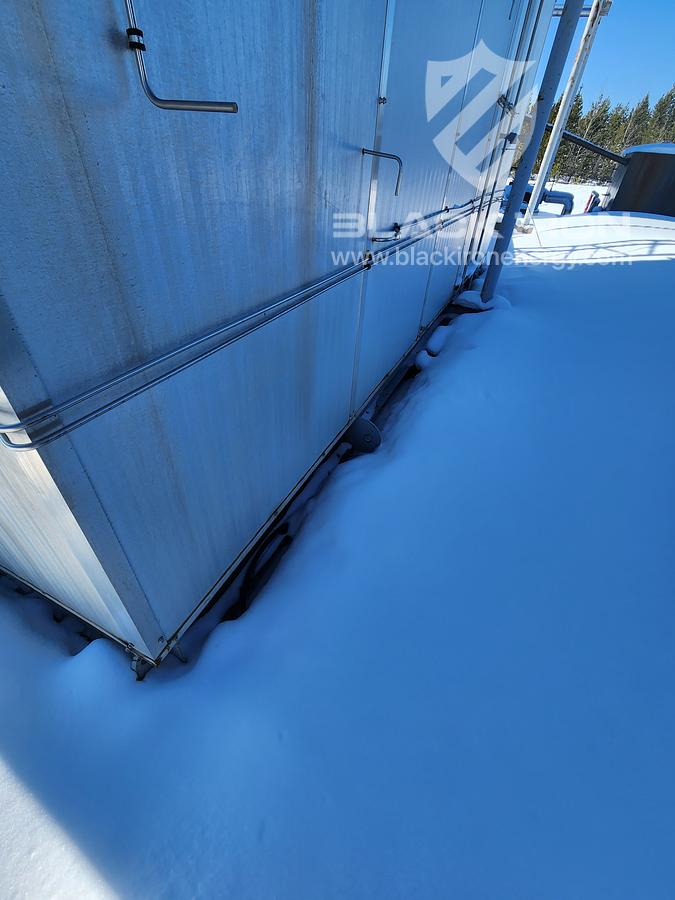 Used 36" Horizontal Sour Separator(1440 psi) with Blowcase(1650 psi)