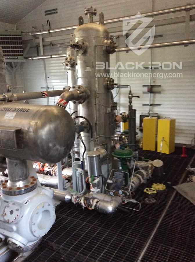 Used Qty. 2 - 300hp EMD Ariel JGA/6 5-Stage Acid Gas Units