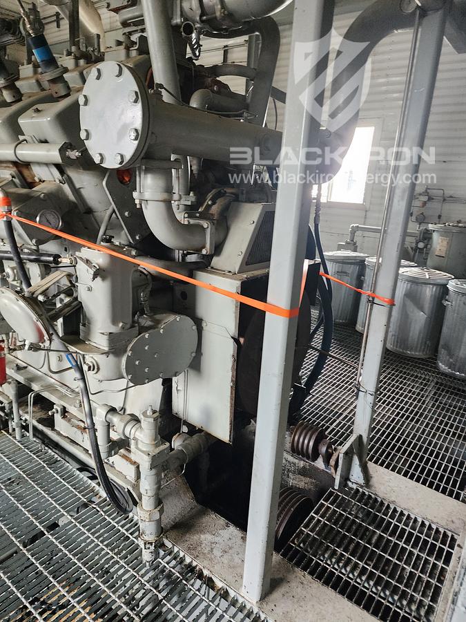 Used 1478 hp Waukesha L7042GL Ariel JGK/2 2-Stage Recip