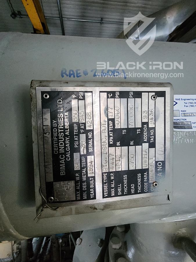 Used 1072HP 3521GSIU, Ariel JGK/2, Recip, 2 Stage, Sour