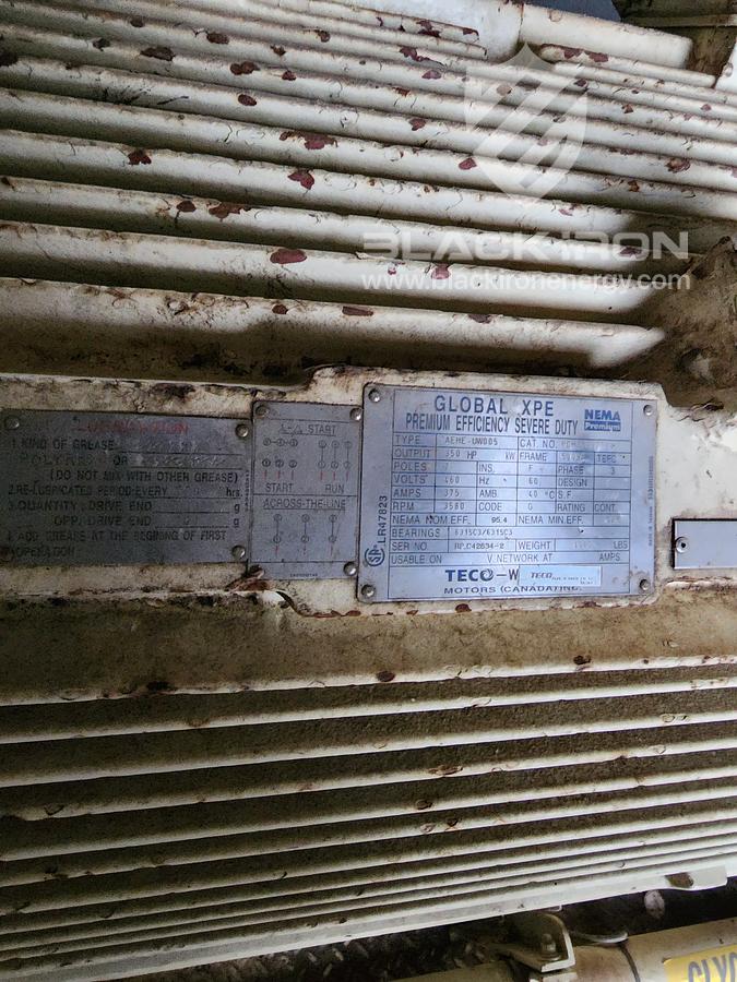 Used 350HP Sour Sullair PDR20X Electric